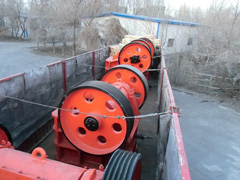 600-900顎式破碎機發往口岸